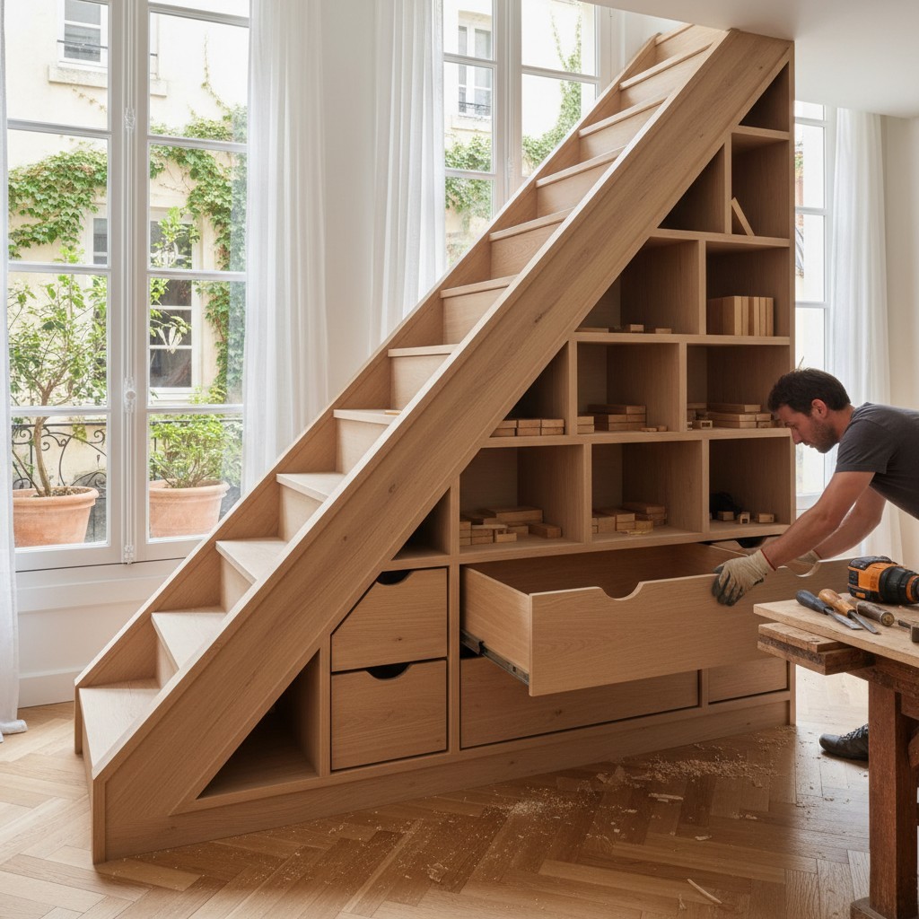 Projet de Menuiserie bois - Photo 1